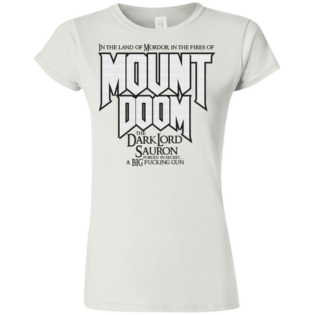 T-Shirts White / S Mount DOOM Junior Slimmer-Fit T-Shirt