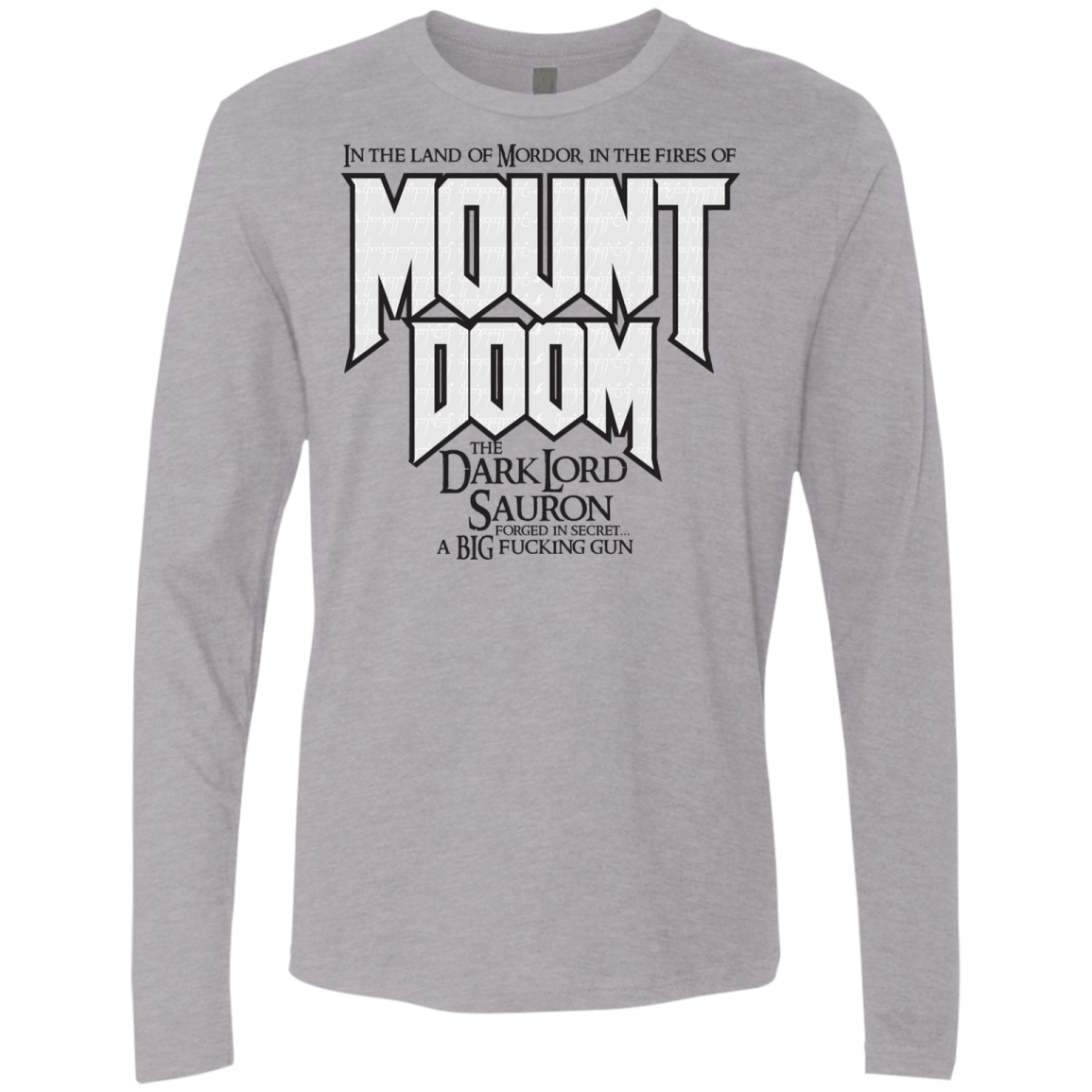 Mount DOOM Men's Premium Long Sleeve