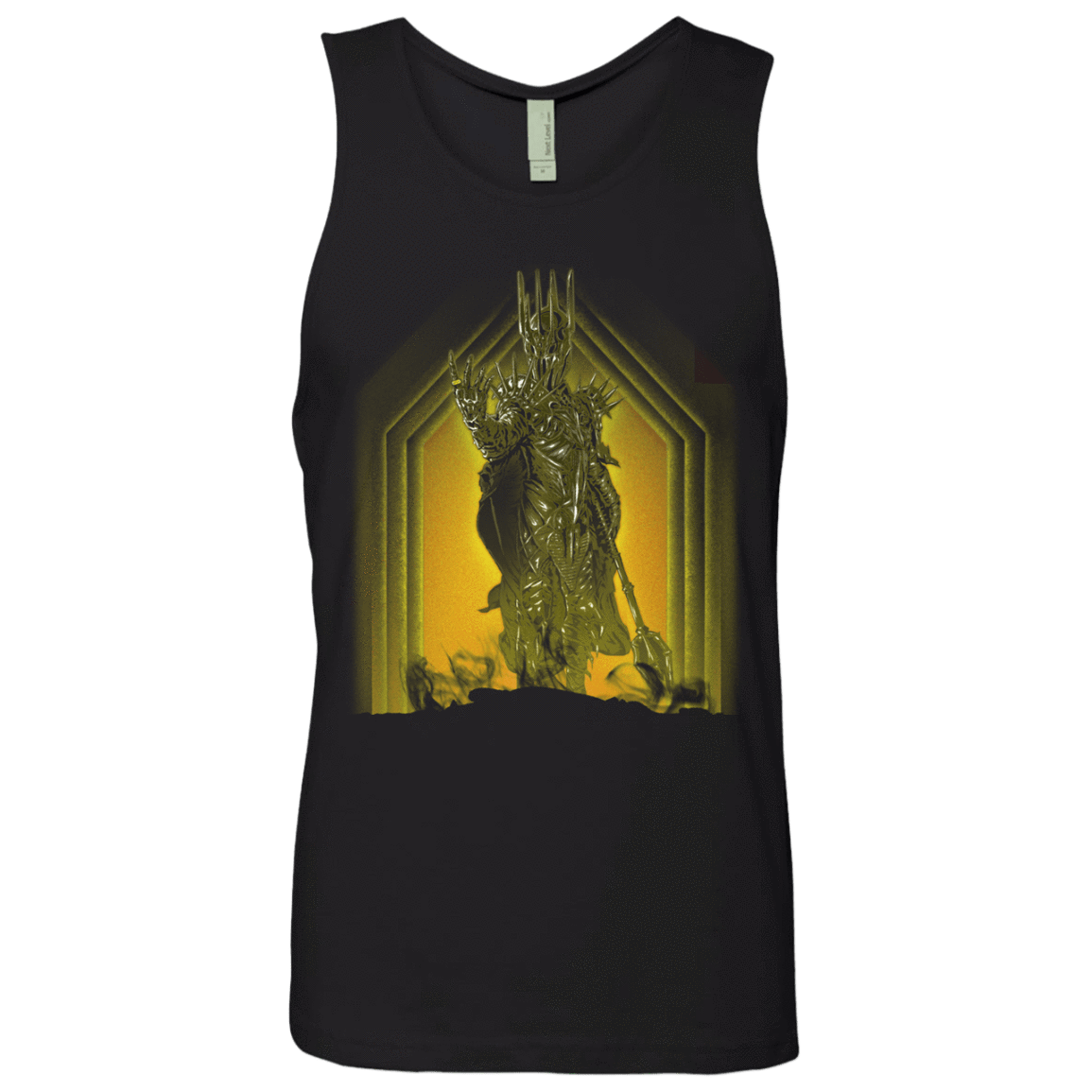 T-Shirts Black / S Mount Doom Men's Premium Tank Top