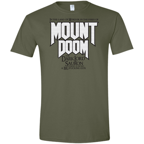Mount DOOM Men's Semi-Fitted Softstyle