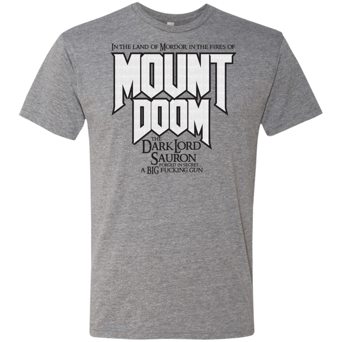 T-Shirts Premium Heather / S Mount DOOM Men's Triblend T-Shirt
