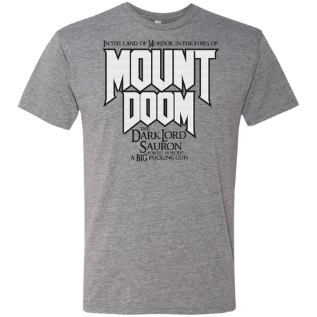 T-Shirts Premium Heather / S Mount DOOM Men's Triblend T-Shirt