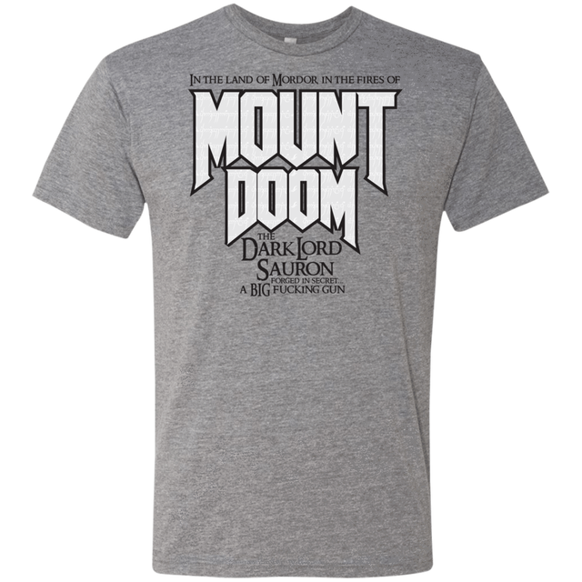 T-Shirts Premium Heather / S Mount DOOM Men's Triblend T-Shirt