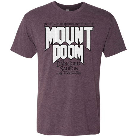 T-Shirts Vintage Purple / S Mount DOOM Men's Triblend T-Shirt