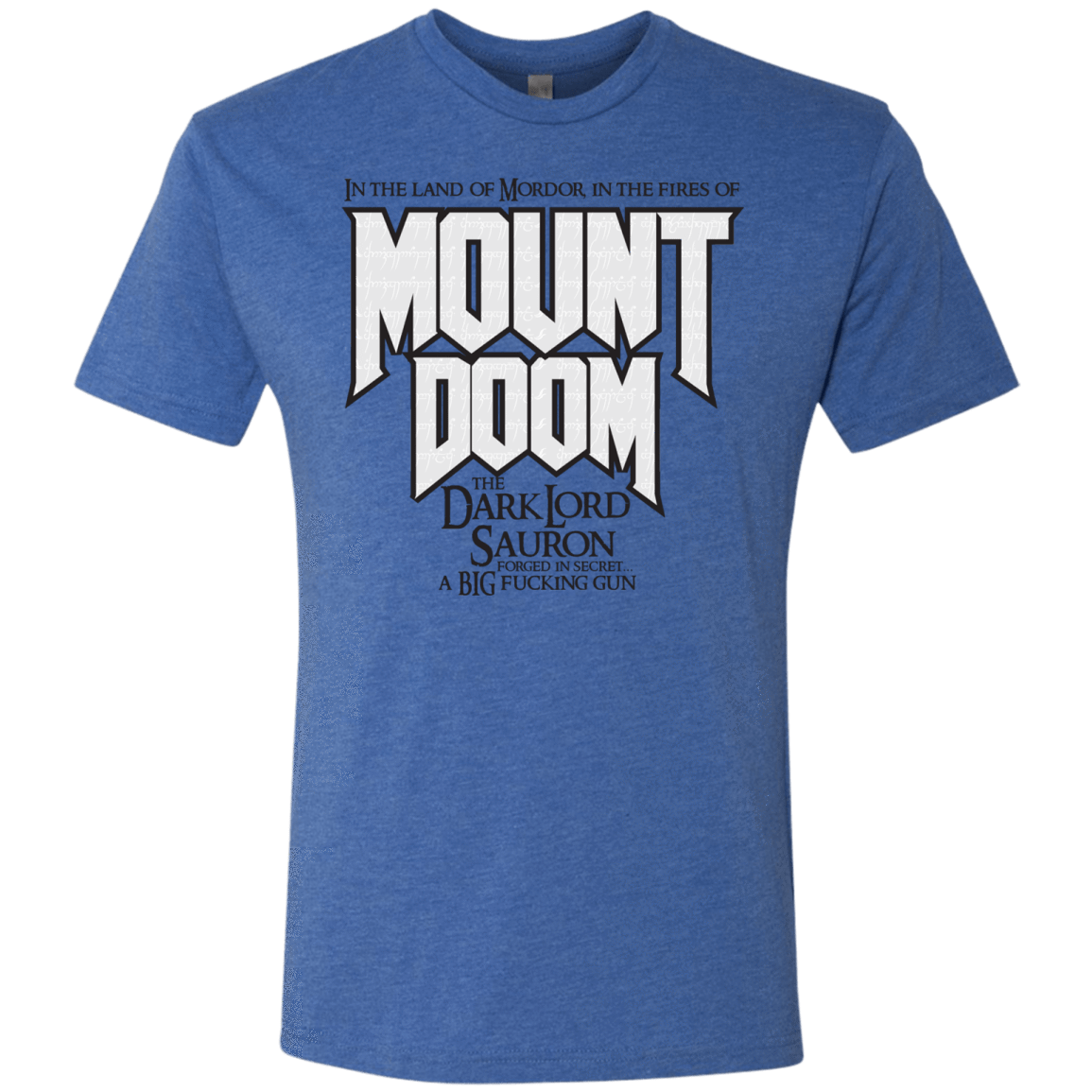T-Shirts Vintage Royal / S Mount DOOM Men's Triblend T-Shirt