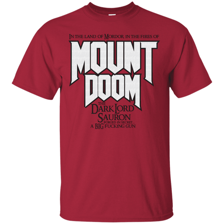 T-Shirts Cardinal / S Mount DOOM T-Shirt