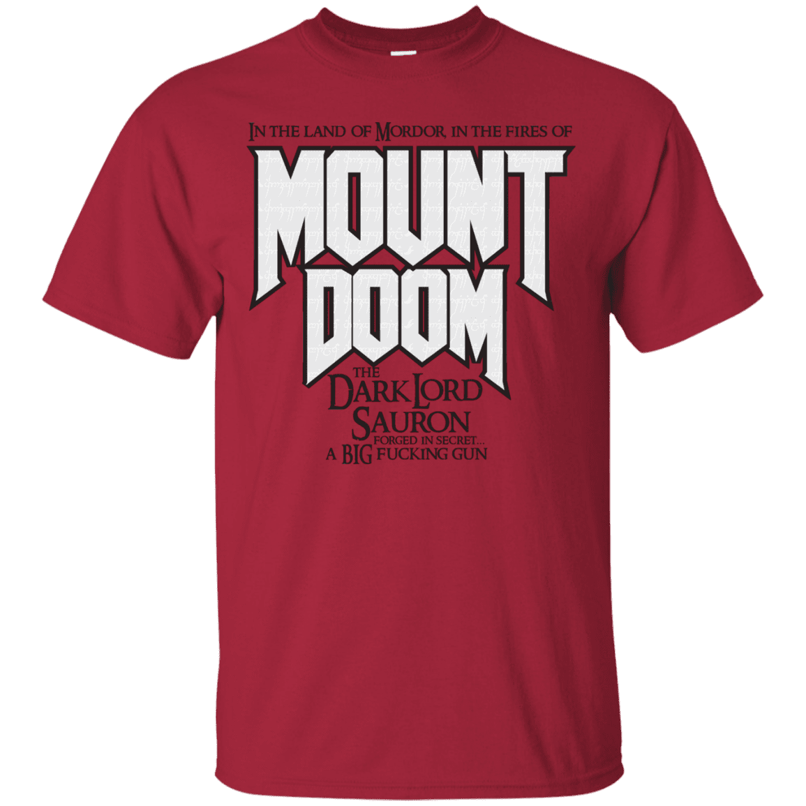 T-Shirts Cardinal / S Mount DOOM T-Shirt