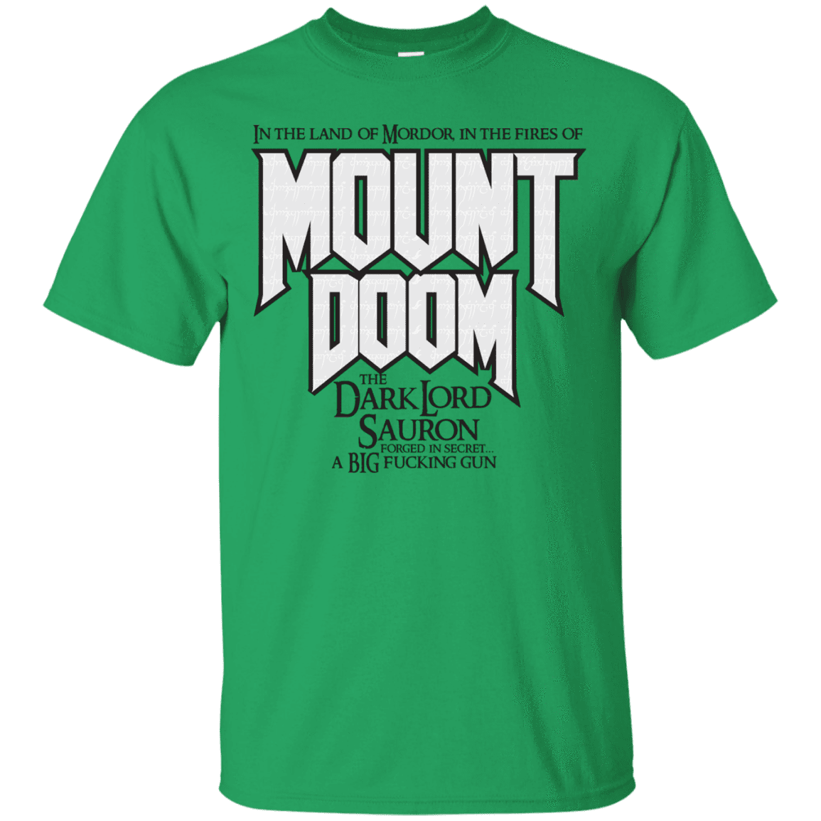 T-Shirts Irish Green / S Mount DOOM T-Shirt