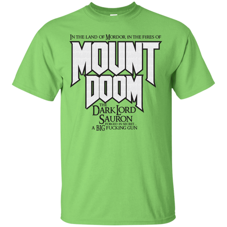 T-Shirts Lime / S Mount DOOM T-Shirt