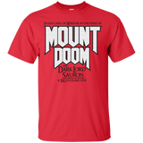 T-Shirts Red / S Mount DOOM T-Shirt