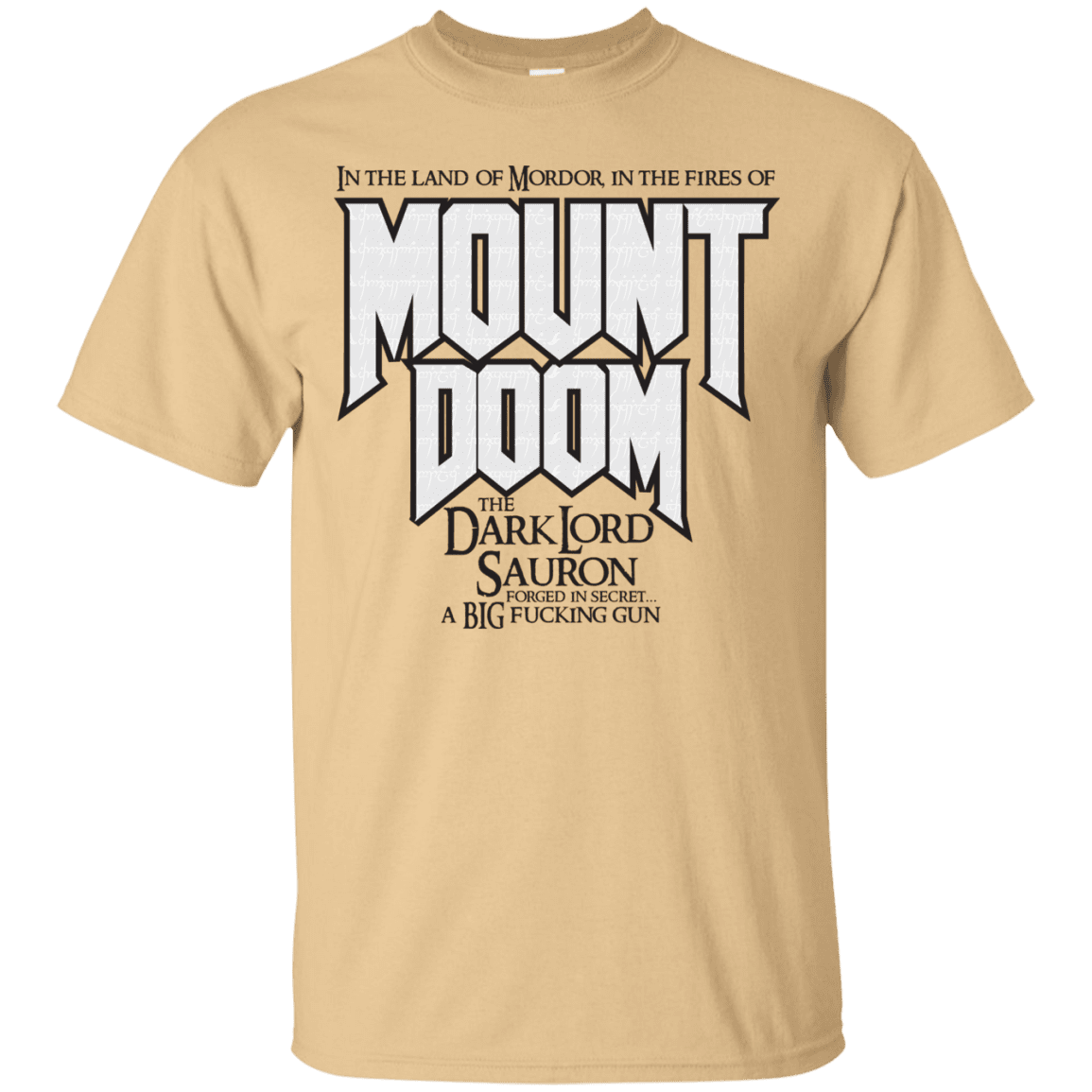 T-Shirts Vegas Gold / S Mount DOOM T-Shirt
