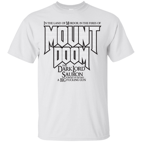 T-Shirts White / S Mount DOOM T-Shirt