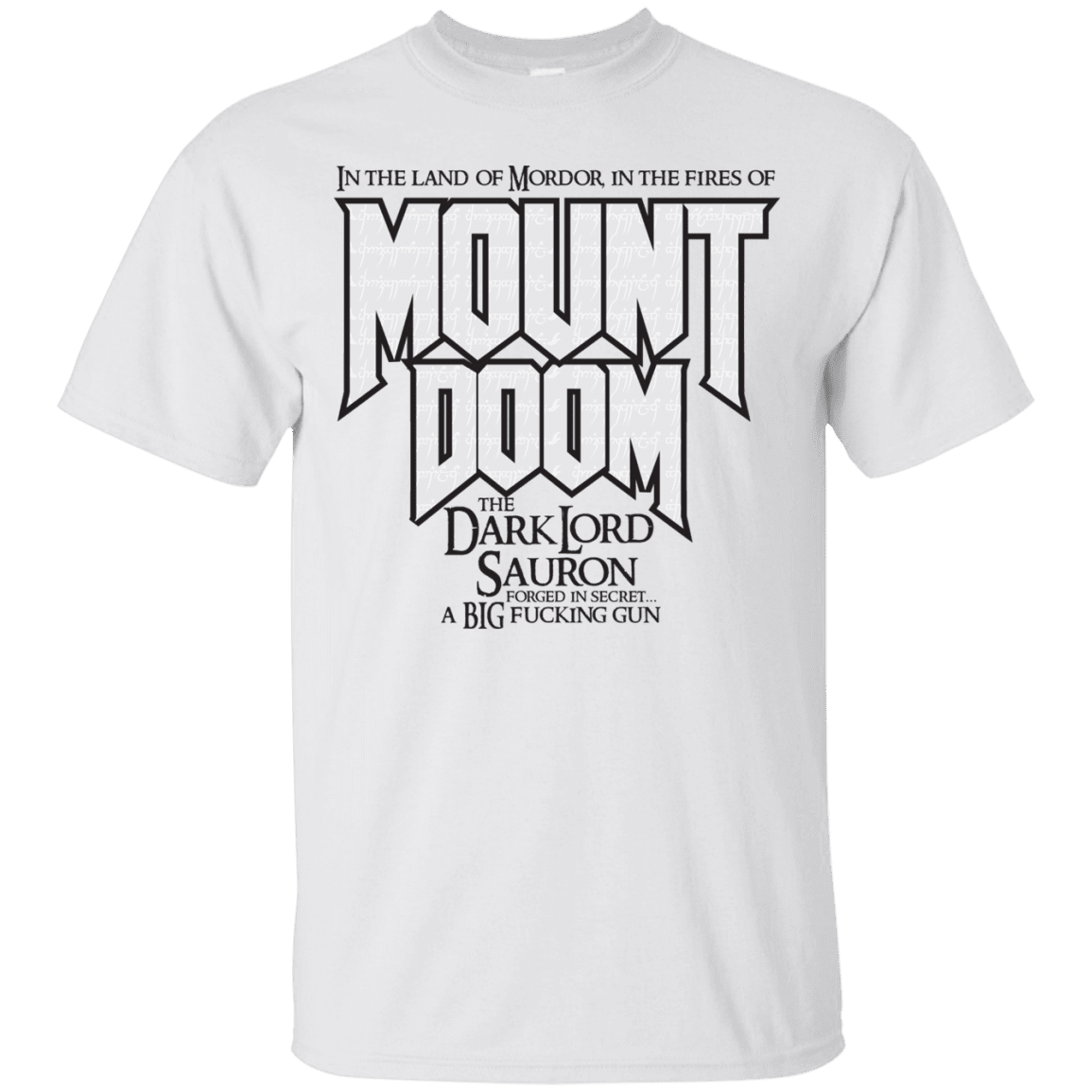 T-Shirts White / S Mount DOOM T-Shirt