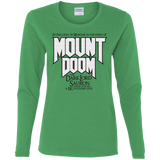 T-Shirts Irish Green / S Mount DOOM Women's Long Sleeve T-Shirt