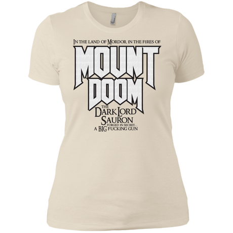 T-Shirts Ivory/ / X-Small Mount DOOM Women's Premium T-Shirt
