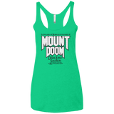 Mount DOOM Women's Triblend Racerback Tank