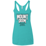 Mount DOOM Women's Triblend Racerback Tank