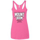 Mount DOOM Women's Triblend Racerback Tank