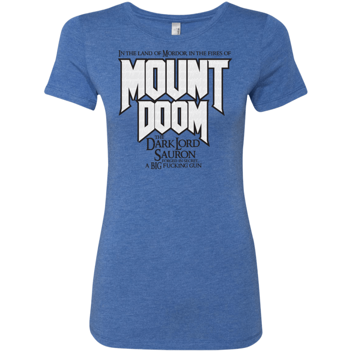 T-Shirts Vintage Royal / S Mount DOOM Women's Triblend T-Shirt