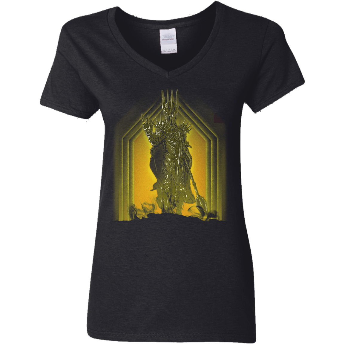 Mount Doom Women's V-Neck T-Shirt