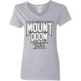 T-Shirts Sport Grey / S Mount DOOM Women's V-Neck T-Shirt