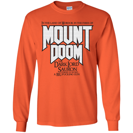 Mount DOOM Youth Long Sleeve T-Shirt
