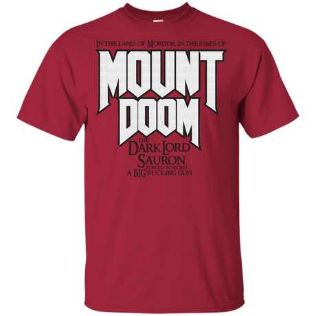 T-Shirts Cardinal / YXS Mount DOOM Youth T-Shirt