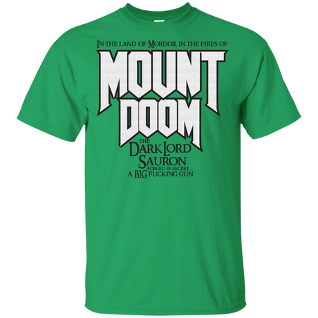 T-Shirts Irish Green / YXS Mount DOOM Youth T-Shirt