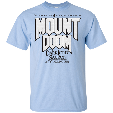 T-Shirts Light Blue / YXS Mount DOOM Youth T-Shirt