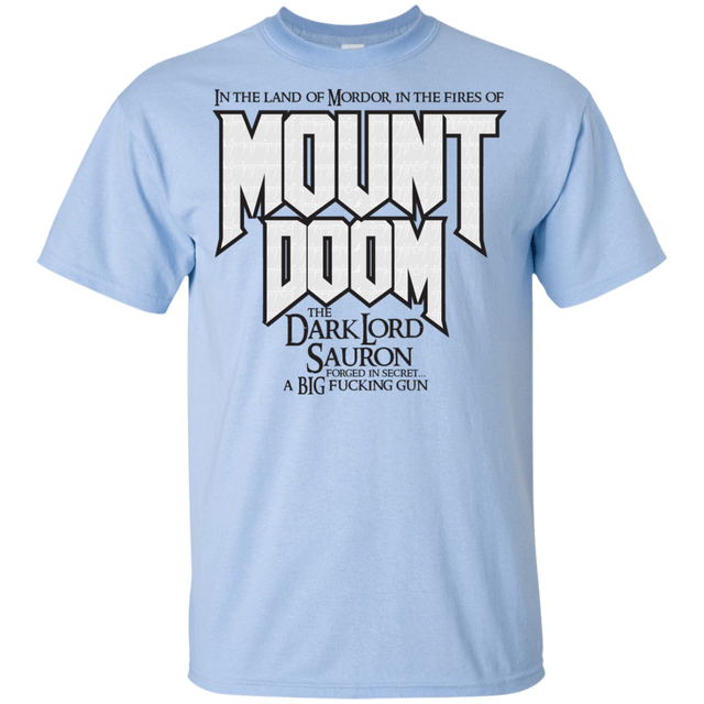 T-Shirts Light Blue / YXS Mount DOOM Youth T-Shirt