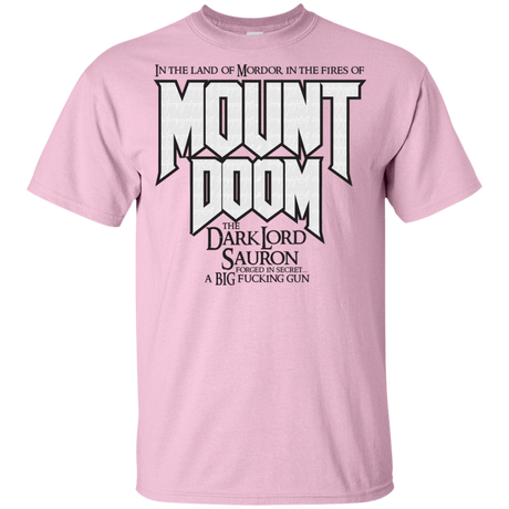 T-Shirts Light Pink / YXS Mount DOOM Youth T-Shirt