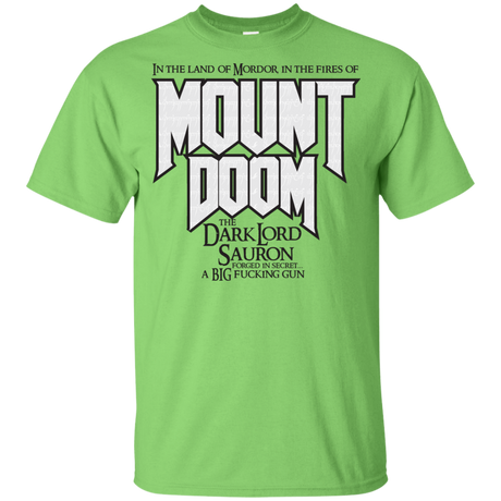 T-Shirts Lime / YXS Mount DOOM Youth T-Shirt