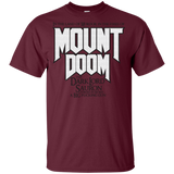 T-Shirts Maroon / YXS Mount DOOM Youth T-Shirt