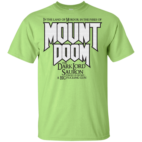 T-Shirts Mint Green / YXS Mount DOOM Youth T-Shirt