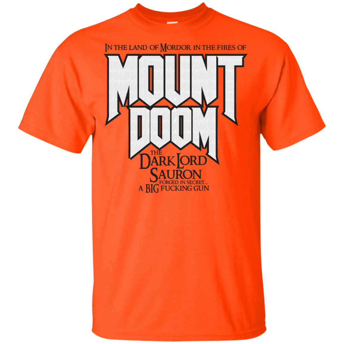 T-Shirts Orange / YXS Mount DOOM Youth T-Shirt