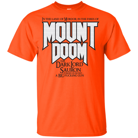 T-Shirts Orange / YXS Mount DOOM Youth T-Shirt