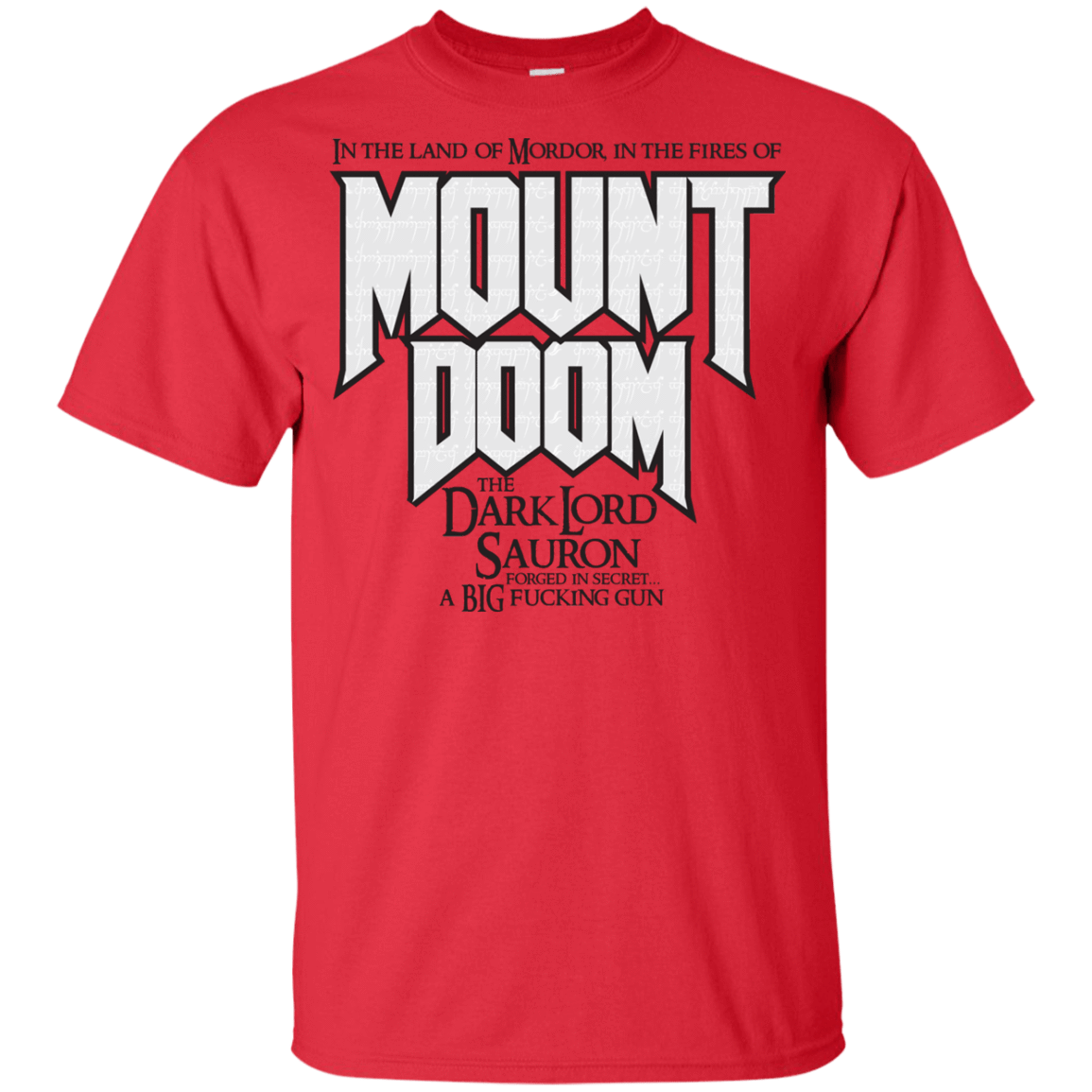 T-Shirts Red / YXS Mount DOOM Youth T-Shirt