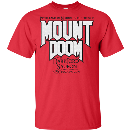 T-Shirts Red / YXS Mount DOOM Youth T-Shirt