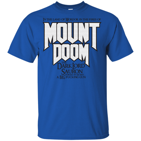 T-Shirts Royal / YXS Mount DOOM Youth T-Shirt