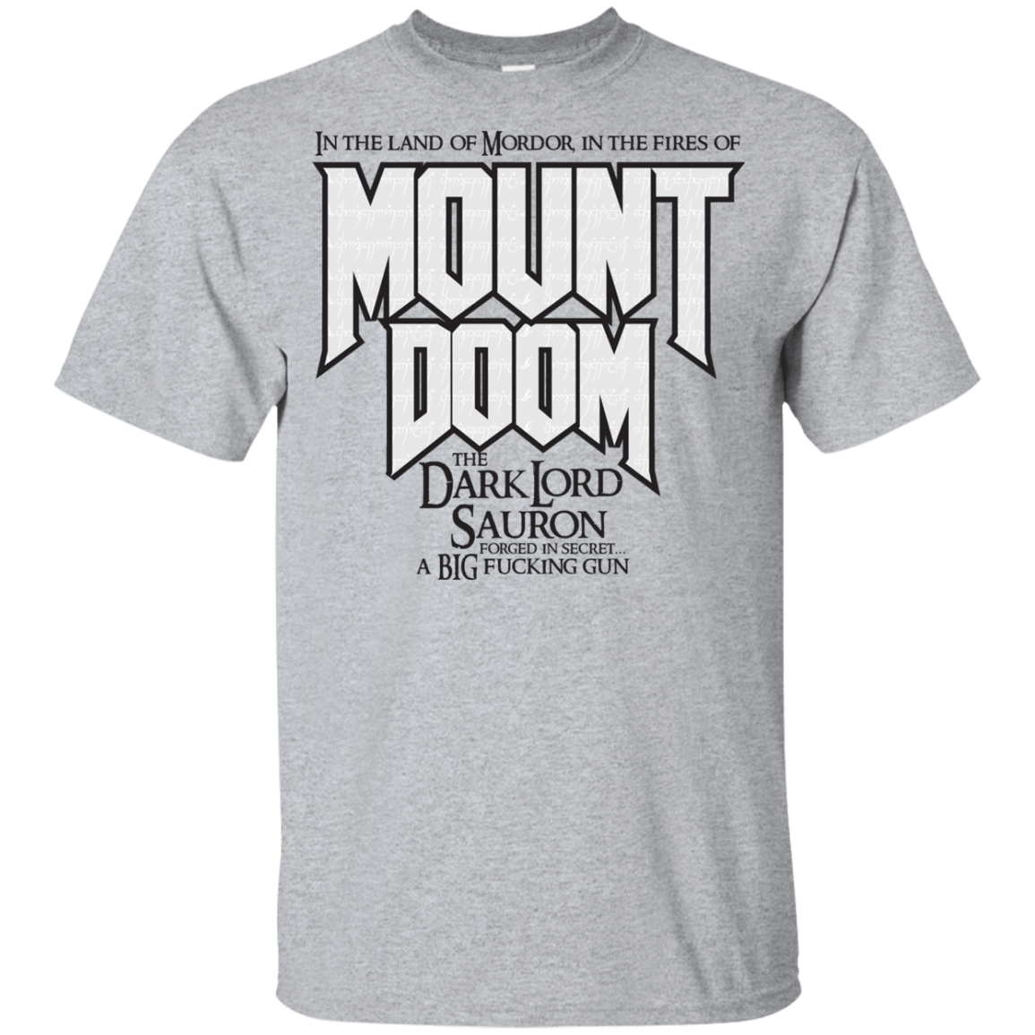 T-Shirts Sport Grey / YXS Mount DOOM Youth T-Shirt