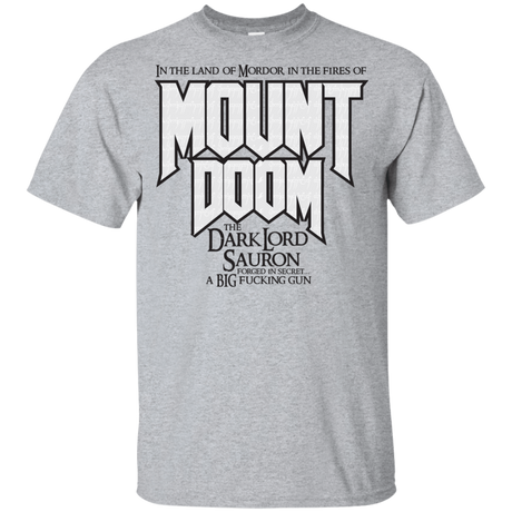 T-Shirts Sport Grey / YXS Mount DOOM Youth T-Shirt