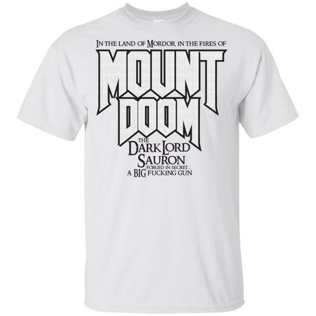 T-Shirts White / YXS Mount DOOM Youth T-Shirt