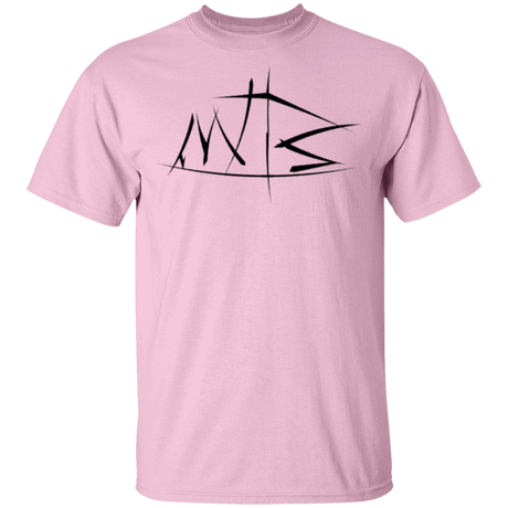 T-Shirts Light Pink / S Mountain Bike Brush Stokes T-Shirt