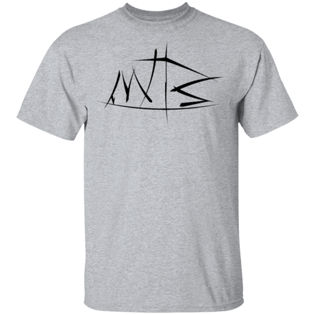 T-Shirts Sport Grey / S Mountain Bike Brush Stokes T-Shirt