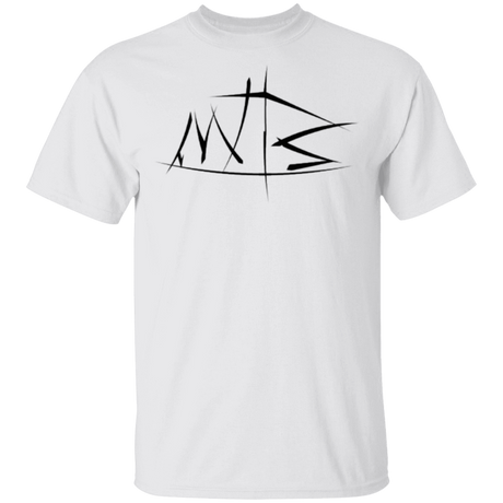 T-Shirts White / S Mountain Bike Brush Stokes T-Shirt