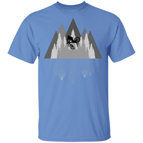 T-Shirts Carolina Blue / S Mountain Bike Meditation T-Shirt