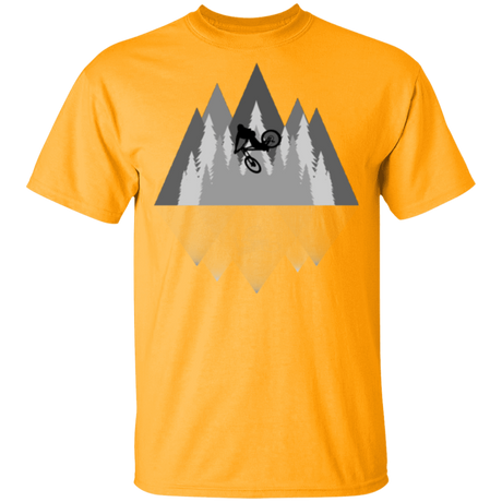 T-Shirts Gold / S Mountain Bike Meditation T-Shirt