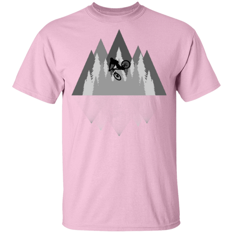 T-Shirts Light Pink / S Mountain Bike Meditation T-Shirt
