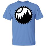 T-Shirts Carolina Blue / S Mountain Bike Sprocket T-Shirt