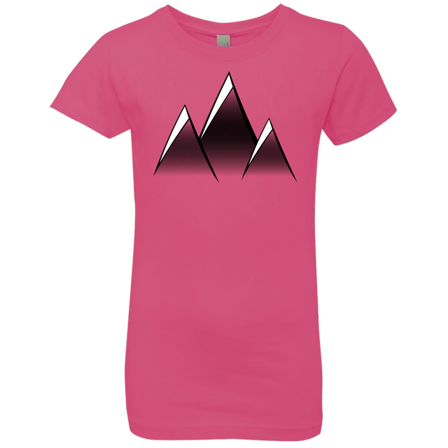 T-Shirts Hot Pink / YXS Mountain Blades Girls Premium T-Shirt